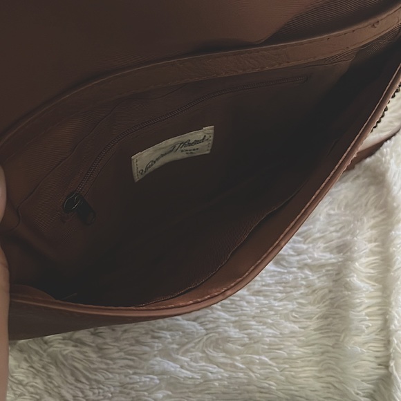 Camel envelope shoulder bag/cross body - Picture 5 of 5